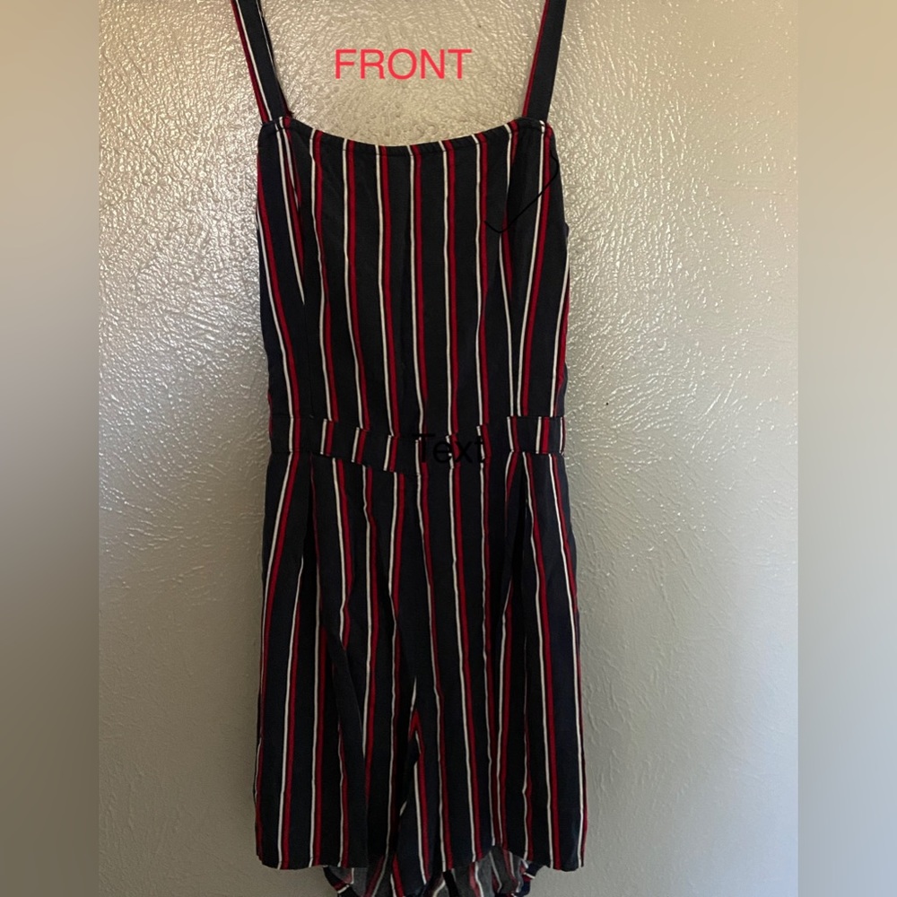 Small Striped Hollister romper